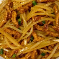 土豆丝炒肉