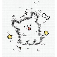 炸毛小狗